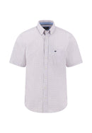Buttondown Print SS Shirt - Magnolia