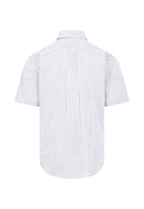 Buttondown Print SS Shirt - Magnolia