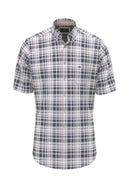 Buttondown Check SS Shirt - Horizon