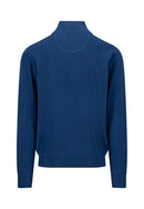 Superfine Troyer Zip Jumper - Midnight