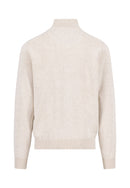 Superfine Troyer Zip Jumper - Off White