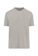 Plain Cotton T-Shirt - Cement