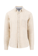 Premium Linen Shirt - Sand