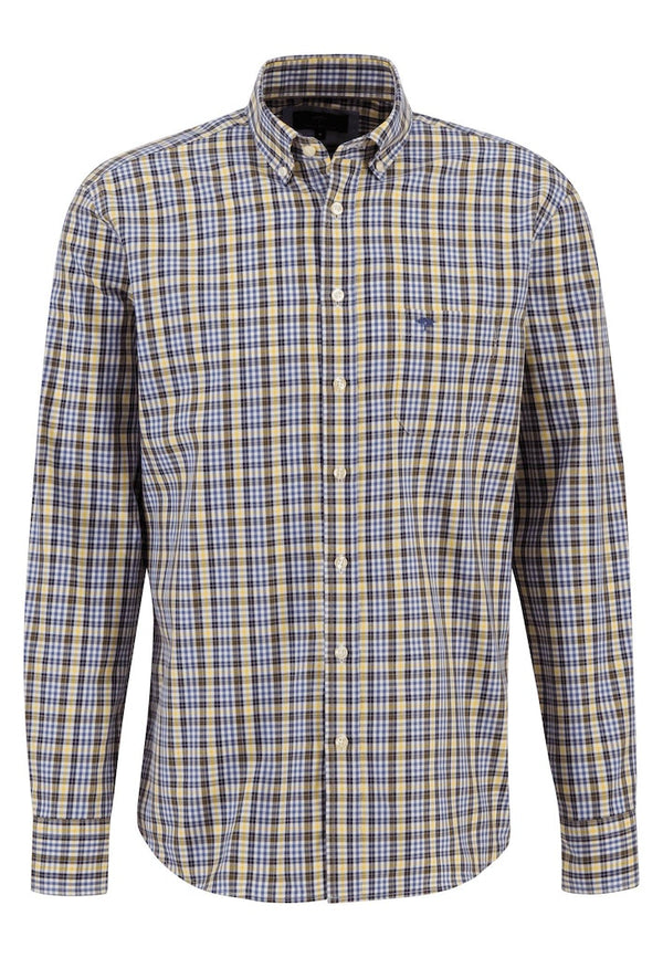 Button Down Check Shirt - Winter Sun