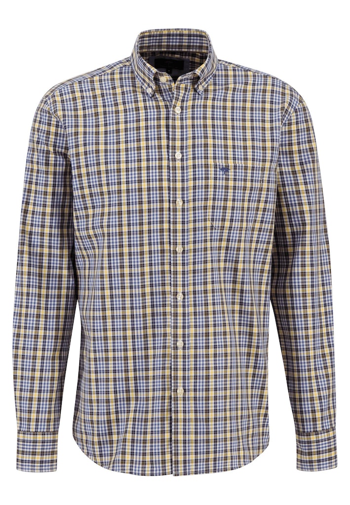 Button Down Check Shirt - Winter Sun