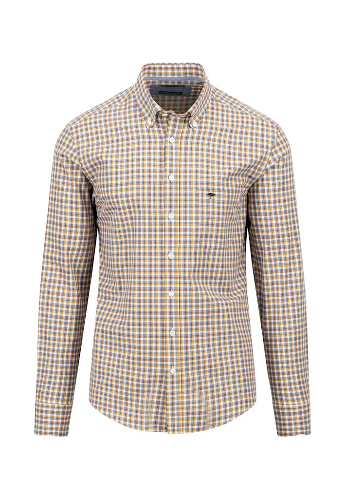 Check Button Down - Hazel