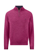 Troyer Zip Jumper - Grape