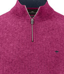 Troyer Zip Jumper - Grape