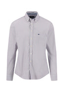 Graphic Flower Shirts - Grape