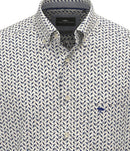 Graphic Print Shirts - Air Blue