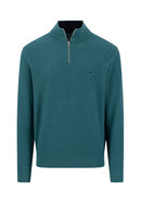 Troyer Zip Jumper - Teal