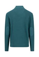 Troyer Zip Jumper - Teal