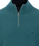 Troyer Zip Jumper - Teal