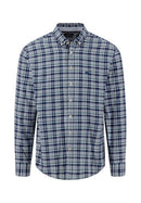 Oxford Check Shirts - Teal