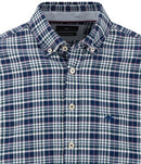 Oxford Check Shirts - Teal