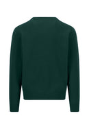 Round Neck Superfine Jumper - Teal