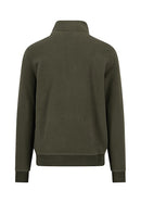 Troyer Zip Sweat Jumper - Cypress