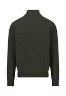 Troyer Zip Superfine Jumper - Cypress