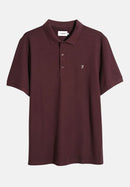 Hudson Short Sleeve Polo Shirt - Oxblood