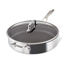 ScratchDefense 30cm Non-Stick Sauté Pan & Lid with Helper Handle