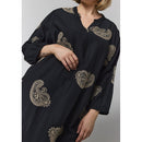 Jeana Tunic - Black & Sand