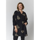 Jeana Tunic - Black & Sand