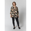 Alva Blouse - Sand & Black