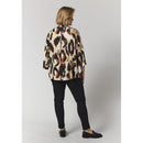Alva Blouse - Sand & Black