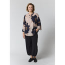 Billie Blouse - Sand & Black