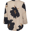 Billie Blouse - Sand & Black