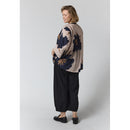 Billie Blouse - Sand & Black