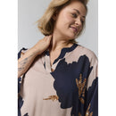 Billie Blouse - Sand & Black