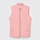 Minx Quilted Gilet - Pink