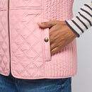 Minx Quilted Gilet - Pink