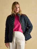 Braemar Luxe Quilted Jacket - Navy