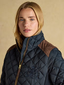 Braemar Luxe Quilted Jacket - Navy