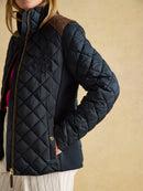 Braemar Luxe Quilted Jacket - Navy