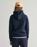 Archive Shield Hoodie - Evening Blue
