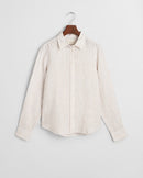 Striped Linen Shirt - Dry Sand
