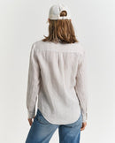 Striped Linen Shirt - Dry Sand