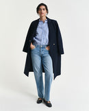 Poplin Striped Shirt - Perfect Blue