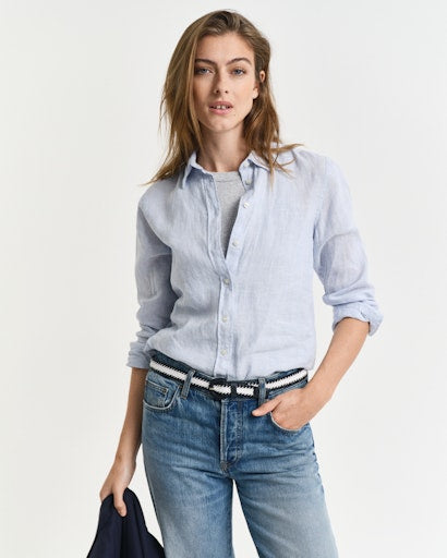 Linen Shirt - Light Blue