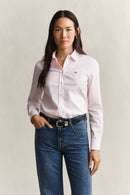 Slim Stretch Oxford Shirt - Light Pink