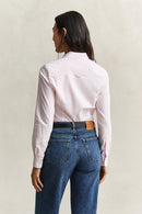 Slim Stretch Oxford Shirt - Light Pink