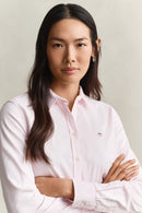 Slim Stretch Oxford Shirt - Light Pink