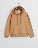 Gant Shield Hoodie - Caramel Beige