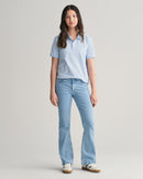 Shield Short Sleeve Pique - Fresh Blue