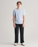 Tonal Shield T-Shirt - Fresh Blue