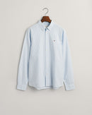 Oxford Striped Buttondown Shirt - Capri Blue