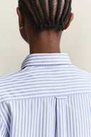 Regular Classic Poplin Striped Shirt - Misty Lavender